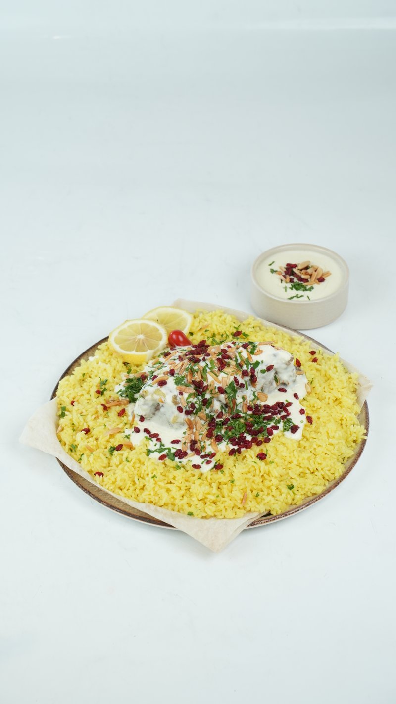منسف اردني لحم