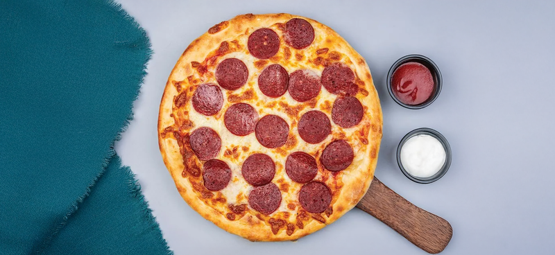 بيتزا مذاق الغنام