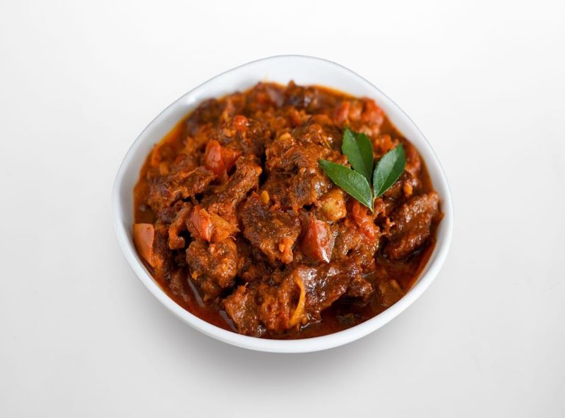 طبق كاري لحم