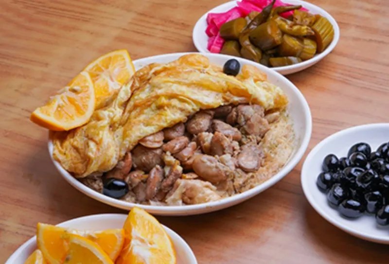 صينية باقلاء بالدهن