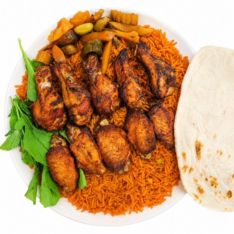 اجنحة مشوية