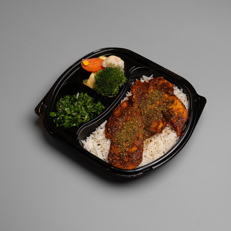 وجبة دجاج بالزعتر