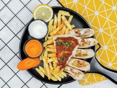 وجبة شاورما دجاج