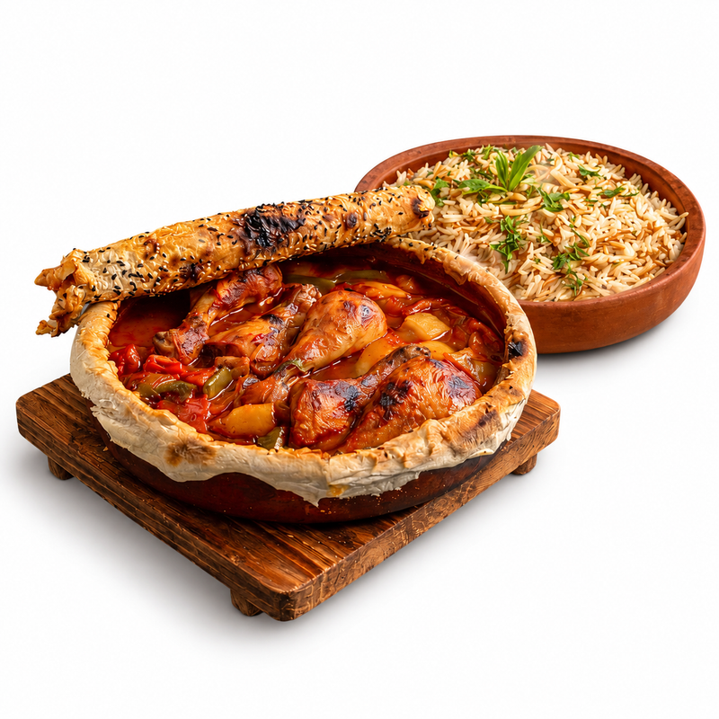 فخارة طاجن دجاج