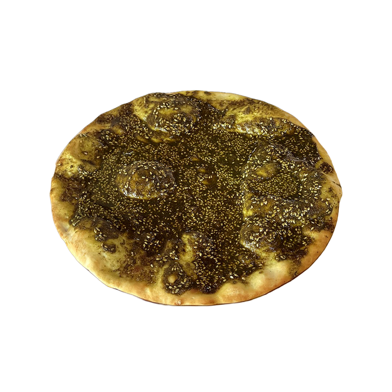 منقوشة بالزعتر والسمسم