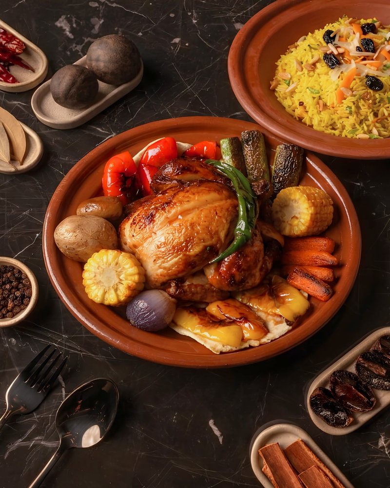 فخارة ست الشام بالدجاج