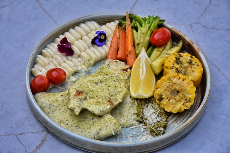 دجاج بيستو