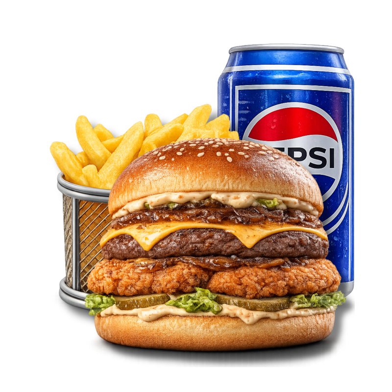 وجبة مكس برغر