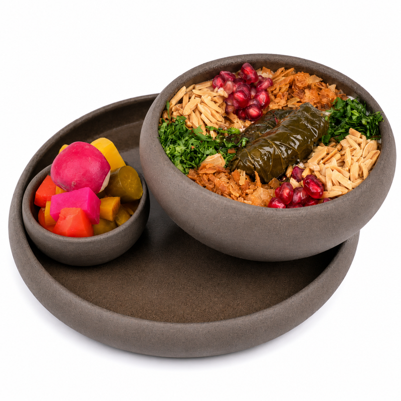 فتة ورق عنب