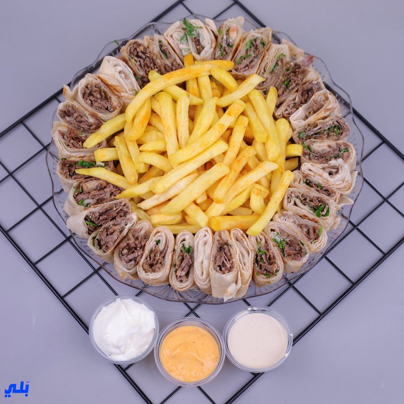 وجبة شاورما عائلي لحم