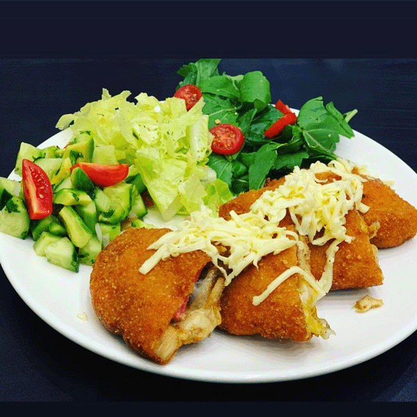 وجبة كوردن بلو دجاج كيتو