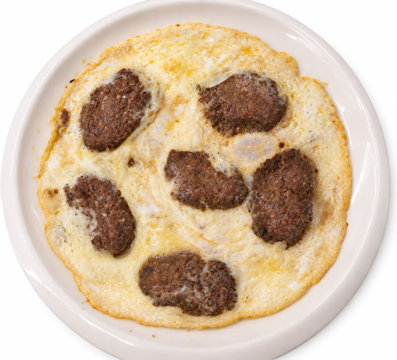 باسطرمة وبيض