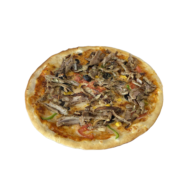 بيتزا شاورما لحم