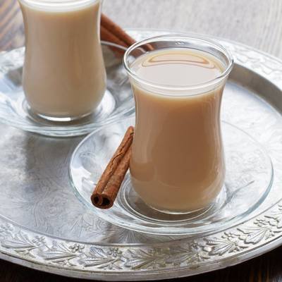 شاي حليب