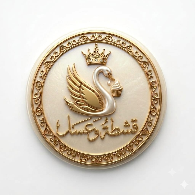 حلويات قشطة وعسل