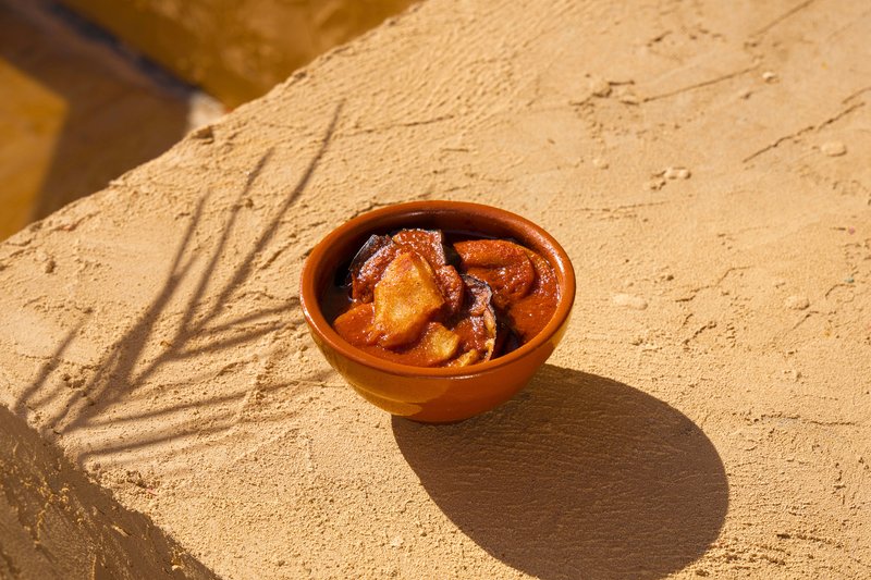 مرق تبسي باذنجان