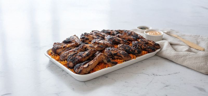 مطعم نار وحطب - الغزالية