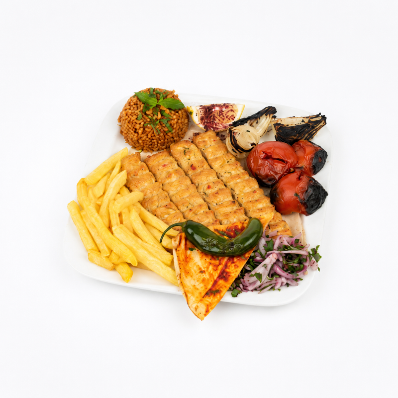 وجبة كباب دجاج
